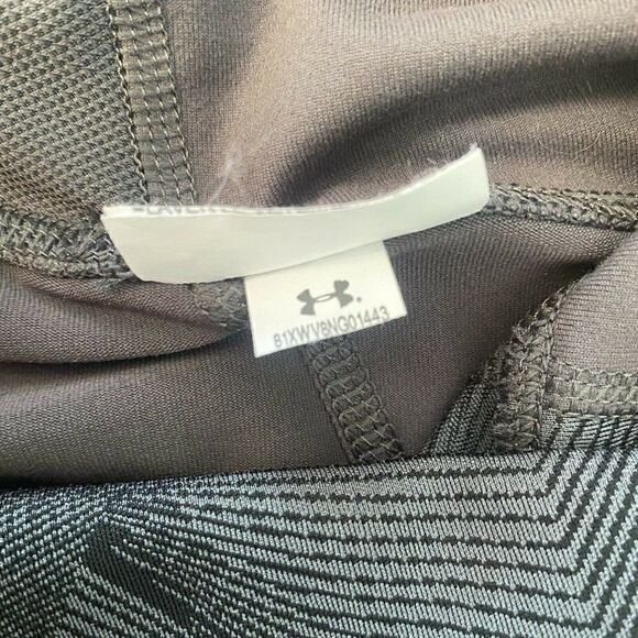 Under Armour Heat Gear Grey Geometric leggings S/M - Picture 9 of 9